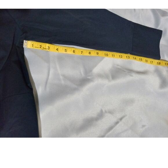 Zara Collection Long Sleeve Pullover Poplin Maxi Shirt Dress Blue Size Small - Picture 11 of 16